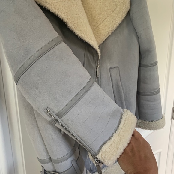 ZARA ✨Moto Biker✨ Coat - Picture 4 of 7